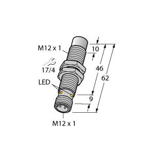TURCK NI8-MT12E-AN6X-H1141/S1589 Inductive Sensors