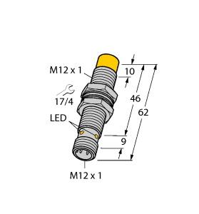 TURCK NI8U-EM12E-AP6X2-H1141 Inductive Sensors