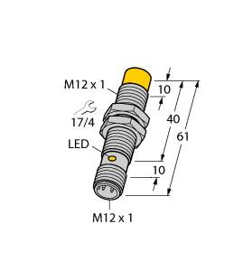 TURCK NI8U-M12-AN6X2-H1141 Inductive Sensors