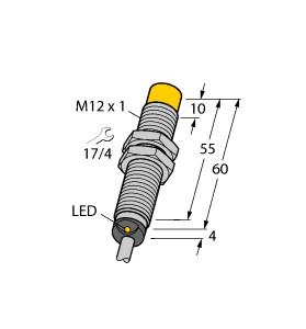 TURCK NI8U-M12E-AP6X Inductive Sensors