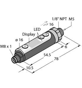TURCK PK010R-P14-2UP8X-V1141 Pressure Sensors