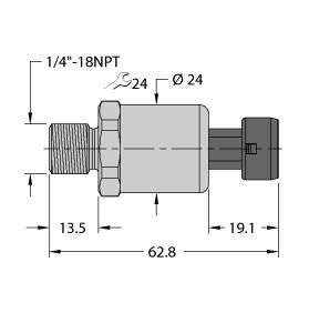 TURCK PT10V-1103-I2-MP11 Pressure Sensors