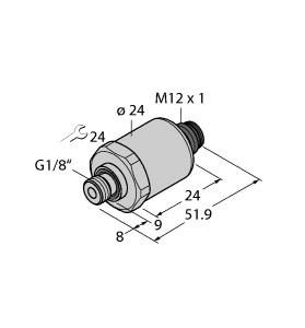 TURCK PT1VR-1013-IOL-H1141 Pressure Sensors
