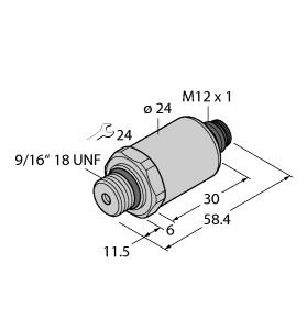 TURCK PT3000PSIG-2021-U3-H1143/X Pressure Sensors