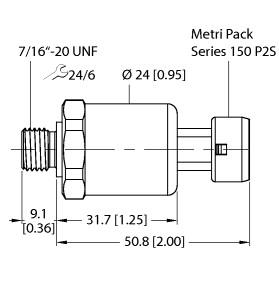 TURCK PT300PSIG-1105-U3-MP11 Pressure Sensors