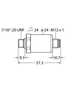 TURCK PT5000PSIG-2105-U3-H1143 Pressure Sensors