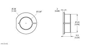 TURCK 1590961 / RA10-QR24 Encoder Sensors