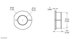 TURCK 1590929 / RA2-QR24 Encoder Sensors