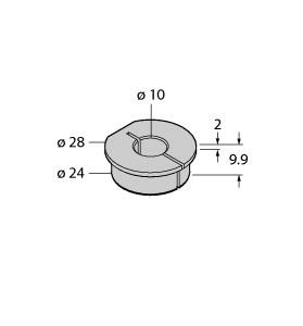 TURCK 1593023 / RA4-EQR24 Encoder Sensors