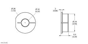 TURCK 1590931 / RA4-QR24 Encoder Sensors