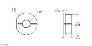 TURCK 1590933 / RA6-QR24 Encoder Sensors