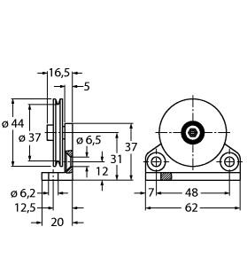 TURCK 1544753 / RDR-1 Linear Position Sensors