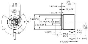 TURCK 100011969 / REI-E-111TA0C-2B1024-C Encoder Sensors