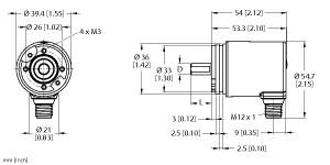 TURCK 100020148 / RES-192SA0S-IOL14B-H1141 Encoder Sensors