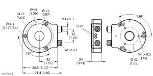 TURCK 1590914 / RI360P0-QR24M0-CNX4-2H1150 Encoder Sensors