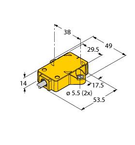 TURCK 1590858 / RI360P2-QR14-ELU4X2/S97 Encoder Sensors