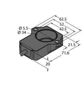 TURCK 100004576 / RI60P1-QR20-LI2X2 Encoder Sensors