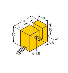 TURCK SI3.5-K10-Y1 2M Inductive Sensors
