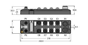 TURCK TBDP-L2-16DXP Block-IO