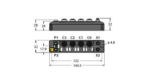 TURCK TBEN-S2-2COM-4DXP Block-IO