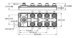 TURCK TBIL-M1-16DXP-B Block-IO