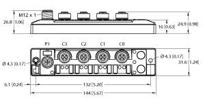 TURCK TBIL-S4-8DXP Block-IO