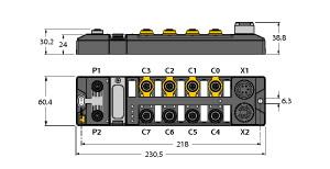 TURCK TBPN-L1-FDIO1-2IOL Block-IO