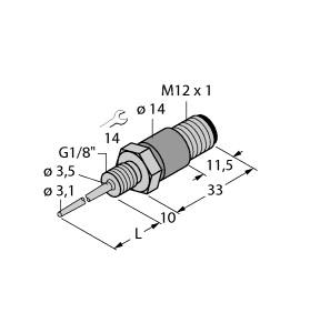 TURCK 9910400 / TP-103A-G1/8-H1141-L013 Temperature Sensors