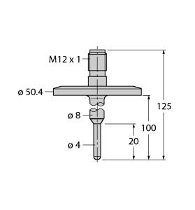 TURCK 9910860 / TP-504A-TRI1.5-H1141-L100 Temperature Sensors