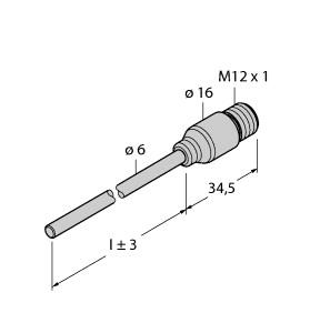TURCK 9910638 / TPS-206A-CF-H1141-L100 Temperature Sensors